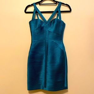 BCBG Emerald Green Cocktail Dress